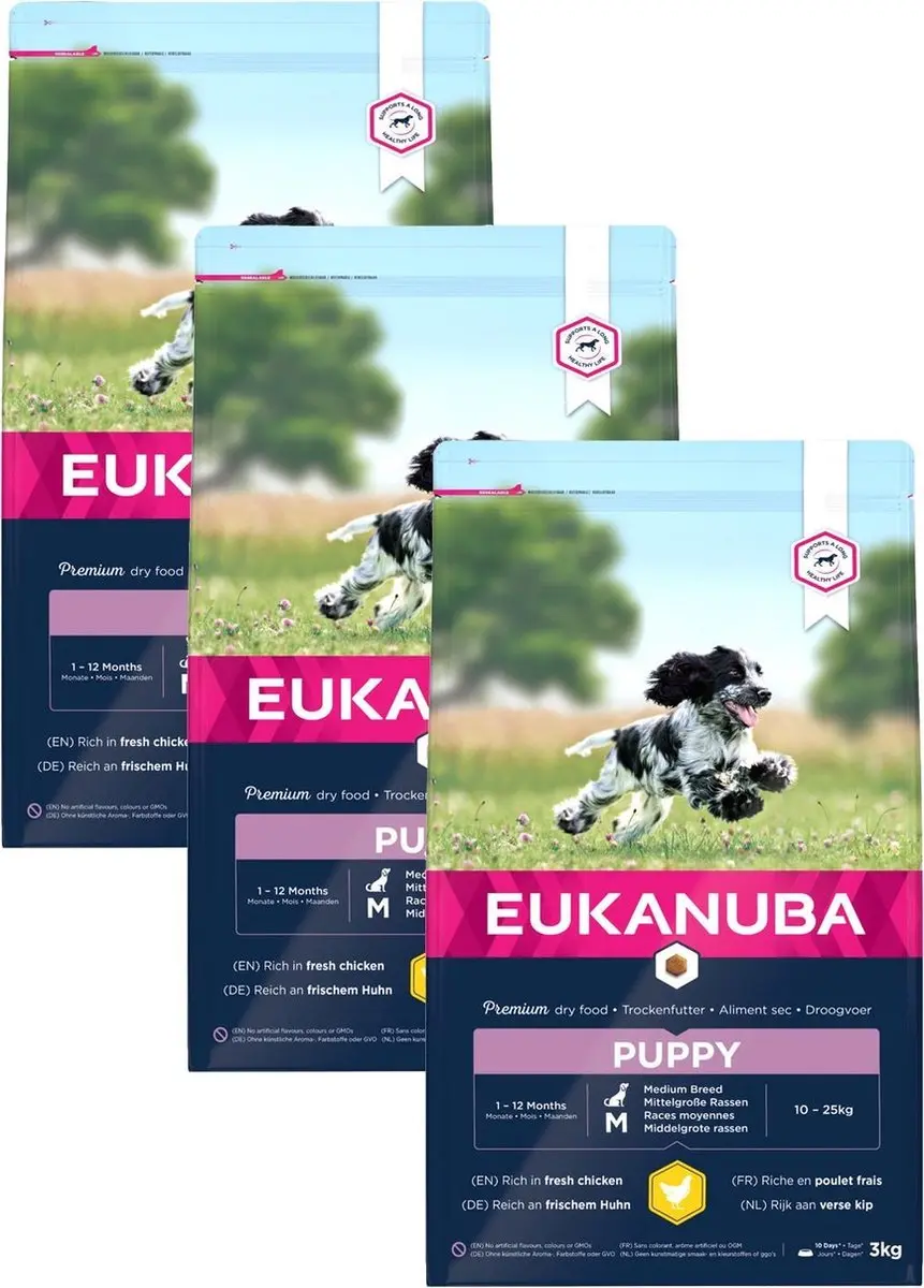 Eukanuba Growing Puppy Medium Breed Kip