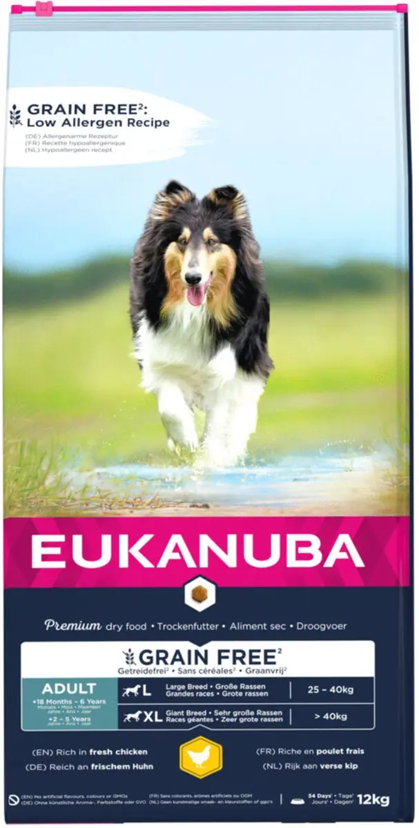 Eukanuba Adult Large Grain Free Kip