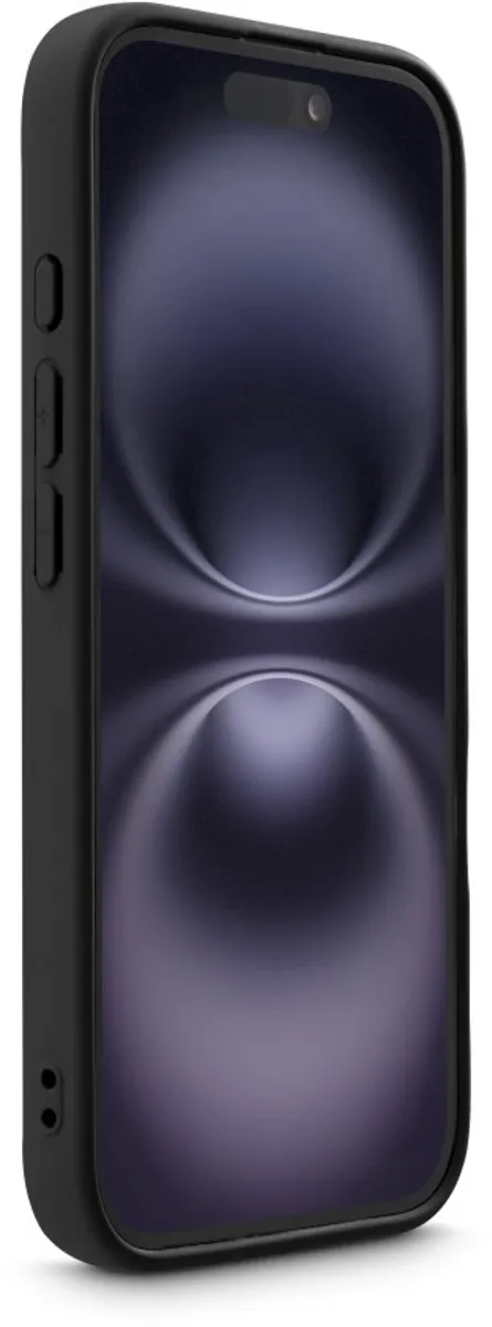 Hama Fantastic Feel Hoesje iPhone 16 - Zwart