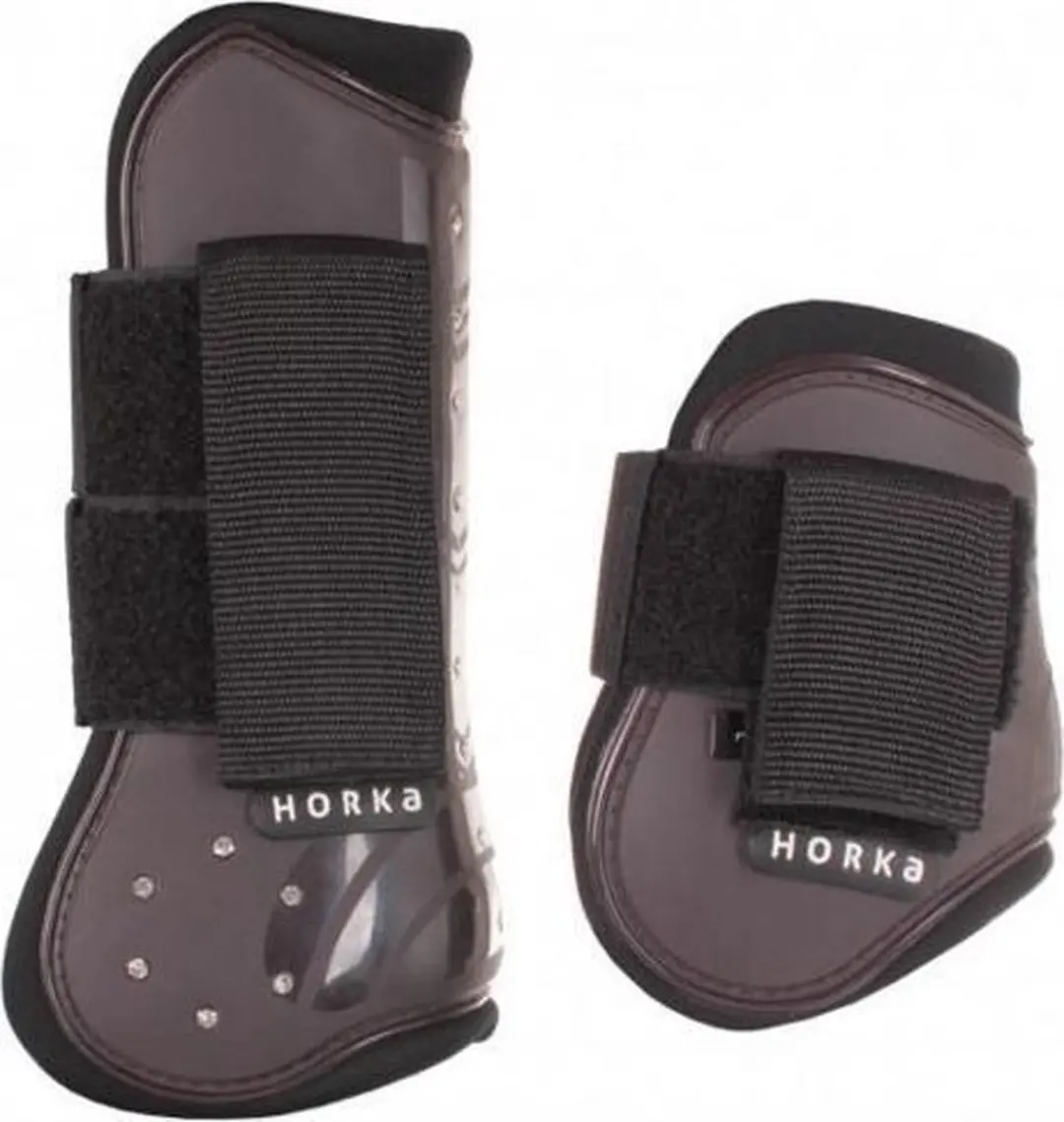 Horka Pees en kogelbeschermerset Bruin met Strass Full