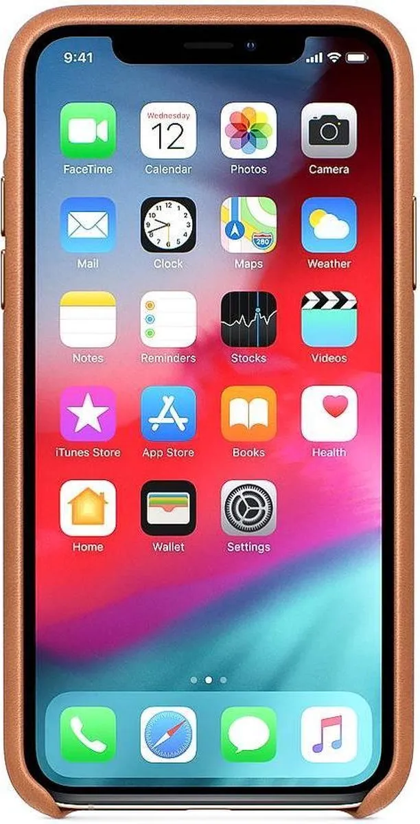 Apple Leren Hoesje MRWV2ZM/A - iPhone Xs Max - Bruin