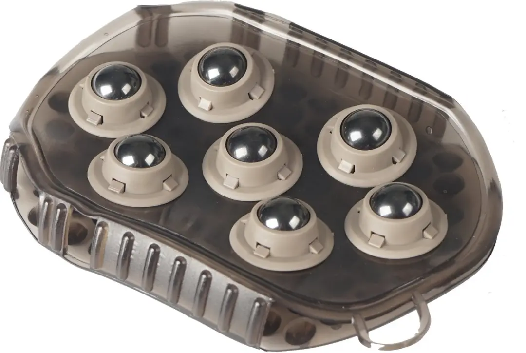 Horka Magneet Massageborstel Zwart - afbeelding 2 van 4