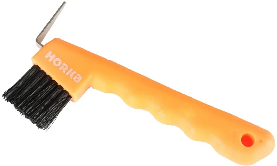 Horka Hoevenkrabber met borstel Oranje - afbeelding 6 van 6