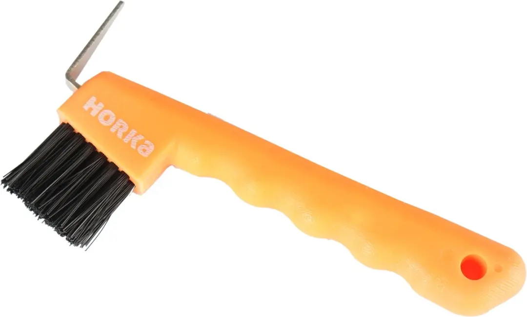 Horka Hoevenkrabber met borstel Oranje - afbeelding 2 van 6