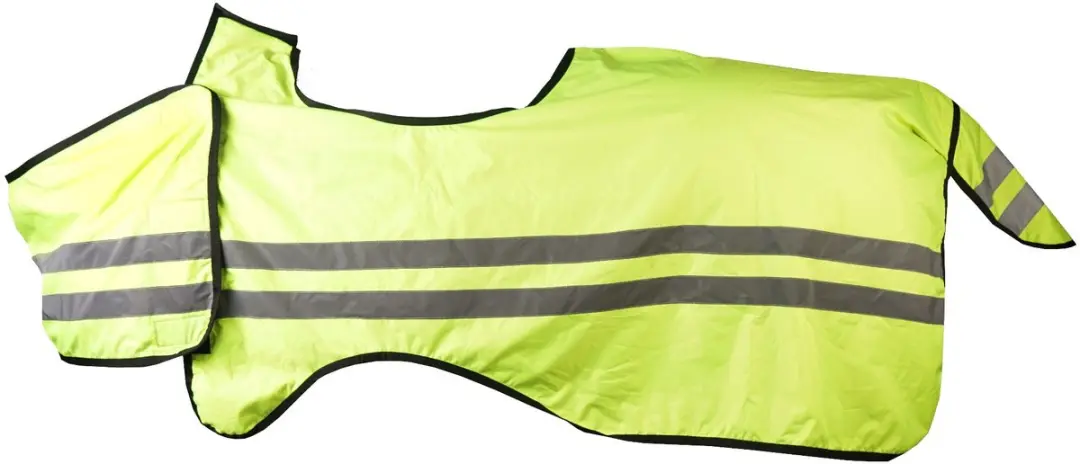 Reflectieve Fluo de luxe uitrijdeken-S