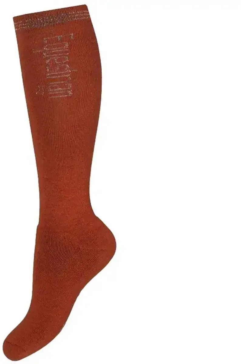 Paardrijsokken Horka Equestrian Pro Ginger/Rosegoud