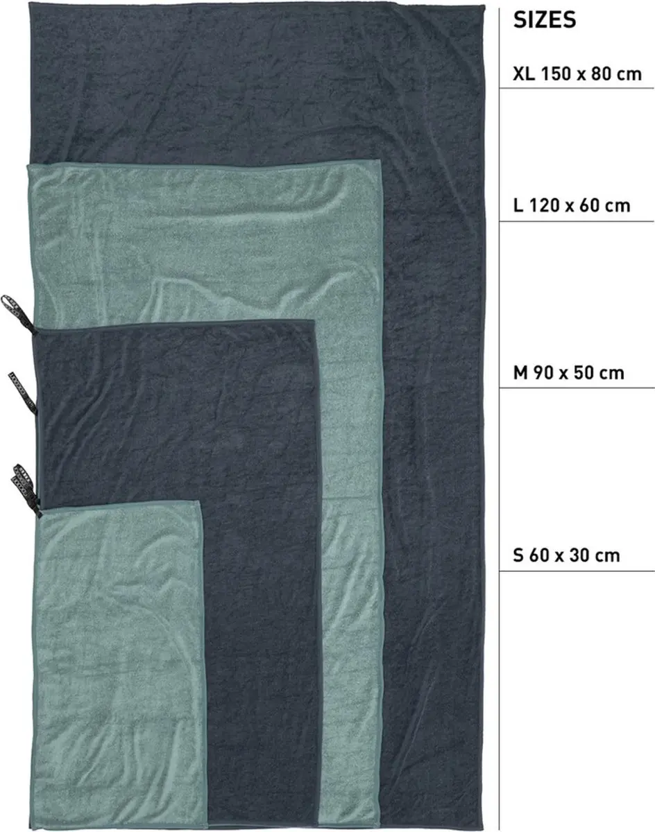 Cocoon Eco Reishanddoek M Deep Ocean - afbeelding 3 van 3