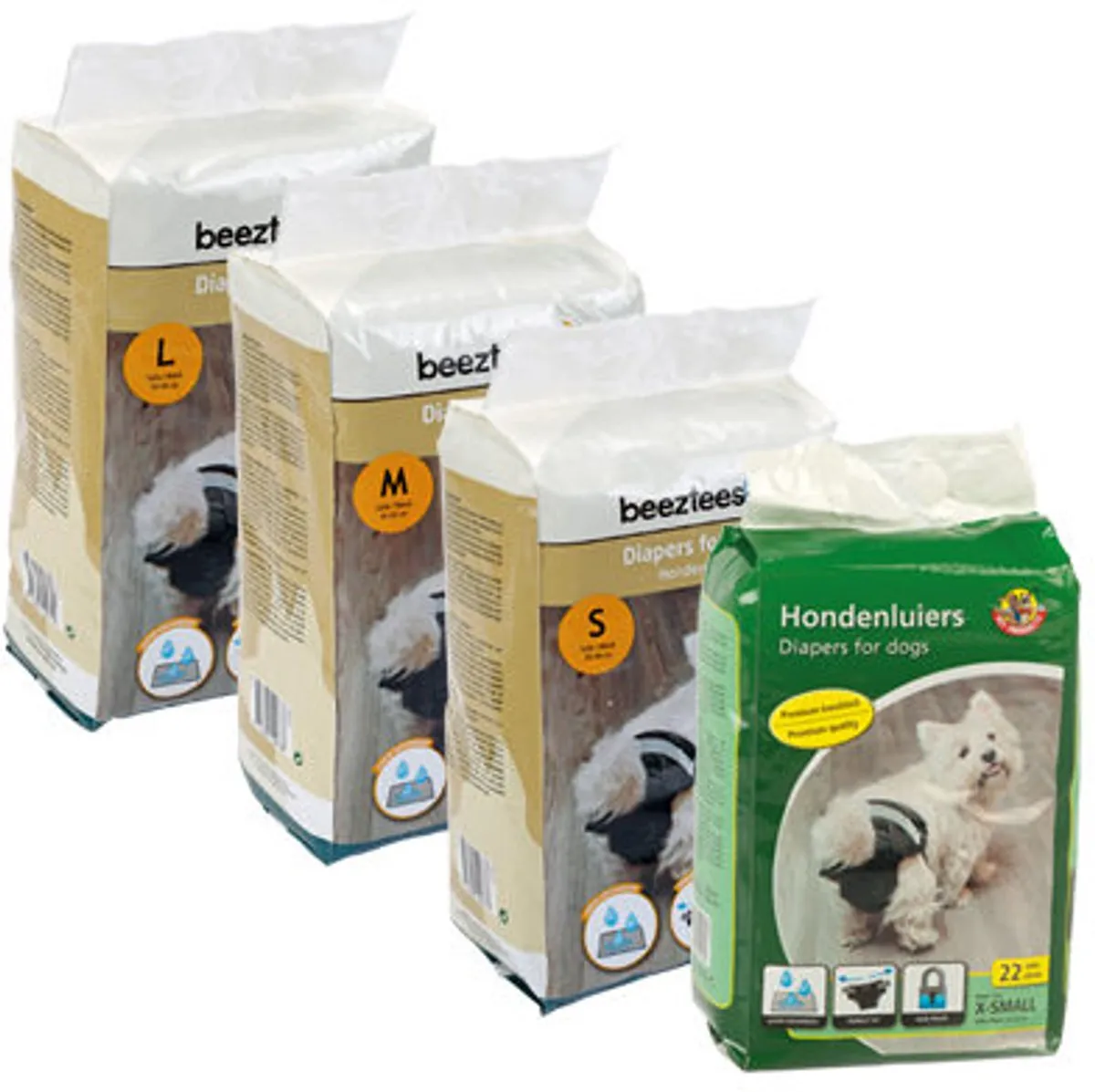 Beeztees Hondenluier XS - 22 Stuks