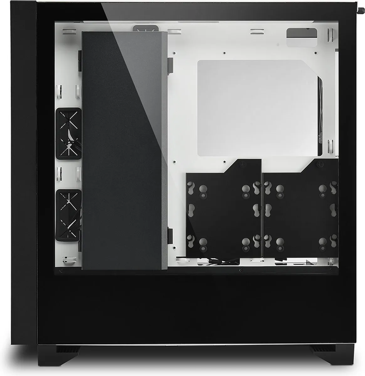 Sharkoon CA300H ATX Semi-tower - 4 Ventilatoren - Wit RGB - afbeelding 6 van 6