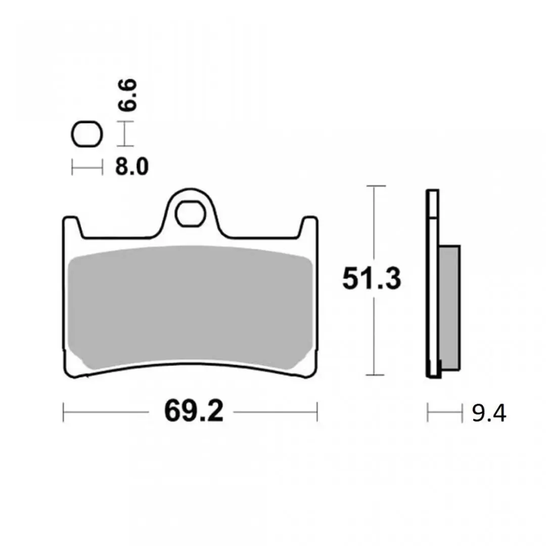 Plaquette de frein Ferodo pour Moto Yamaha 1000 YZF R1 1998 à 2023 AVG / AVD Ne