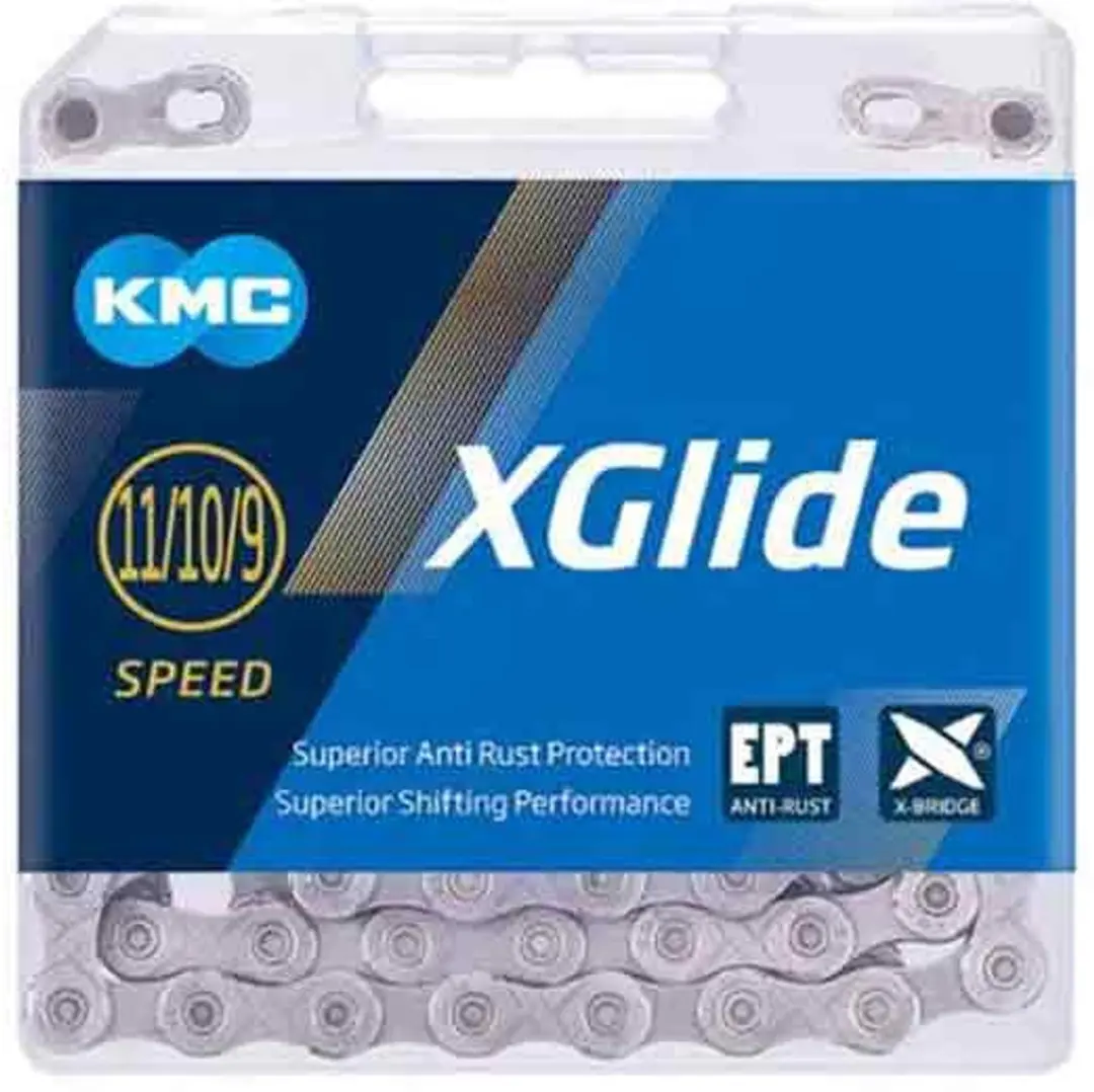 KMC X-Glide EPT Ketting 11-speed Zilver - afbeelding 2 van 5