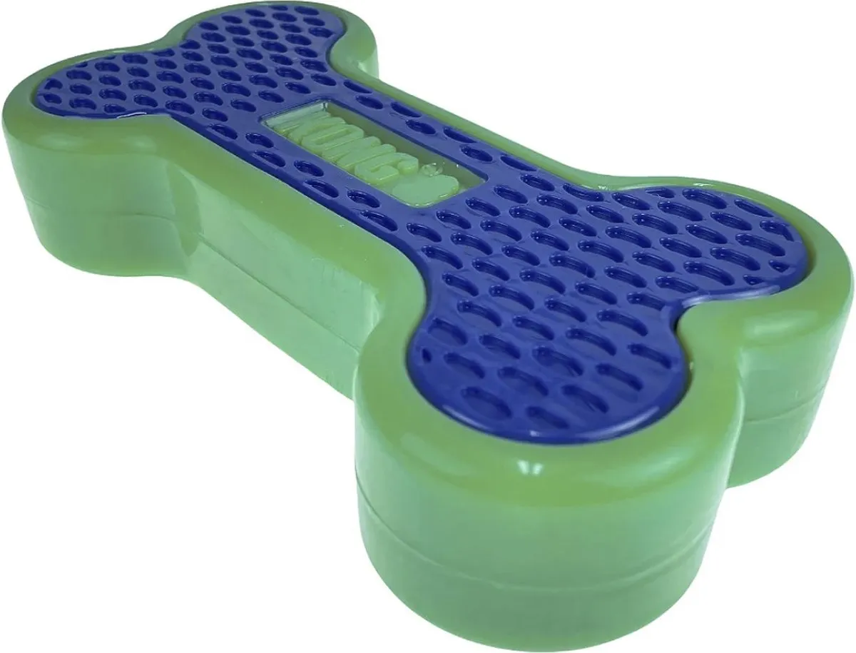 KONG Super Groot Bot 20,5cm - Groen-Blauw