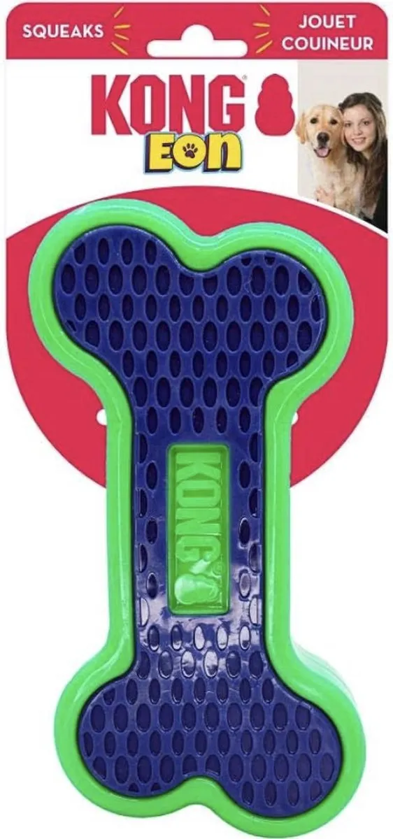 KONG Super Groot Bot 20,5cm - Groen-Blauw