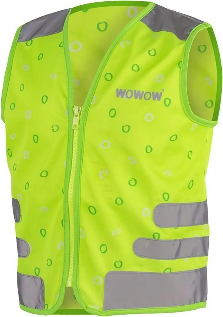 WOWOW Design Fluo hesje kind - Nuty jacket green M