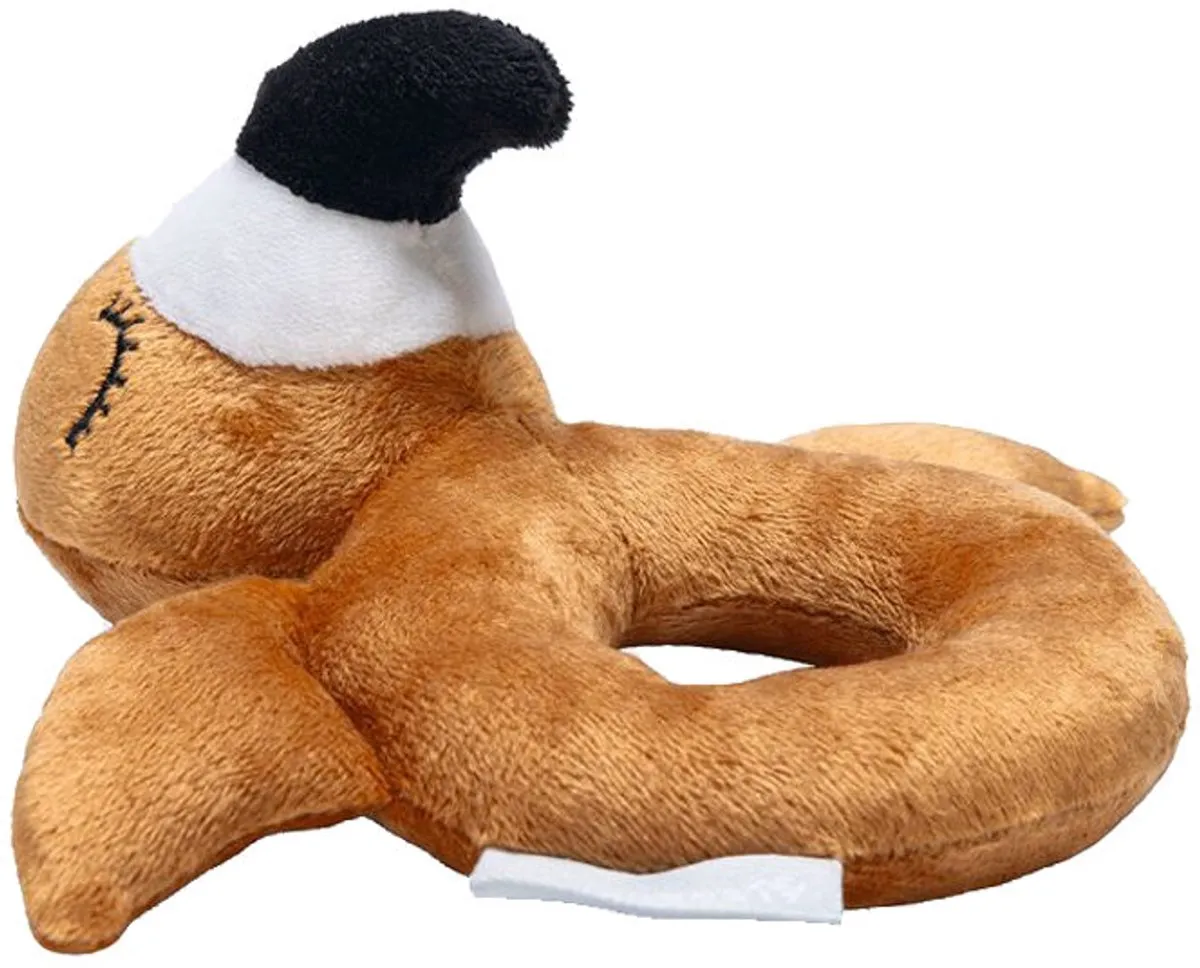Beeztees Puppy Rammelaar - Flamingo
