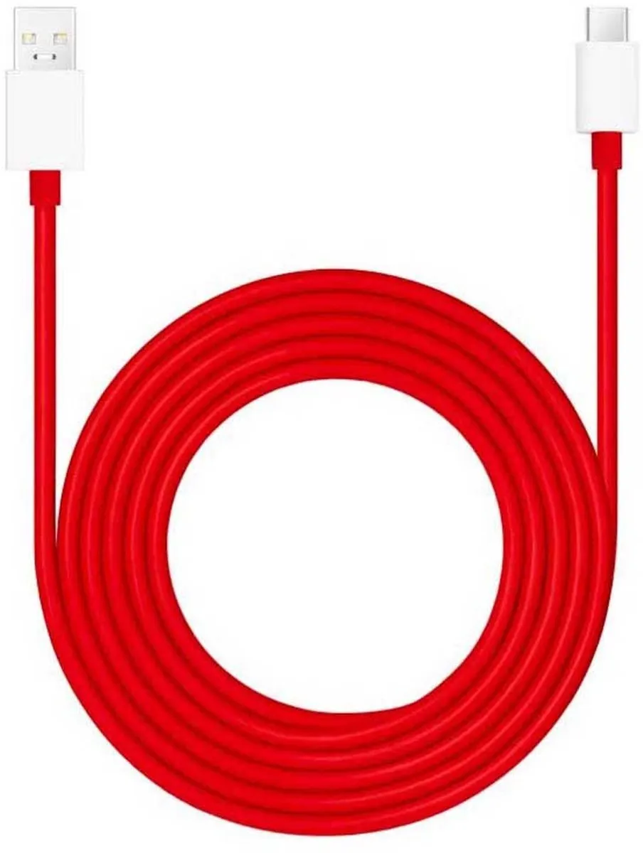 OnePlus SuperVOOC USB-C Kabel 10A 1,5m - Rood - afbeelding 6 van 6