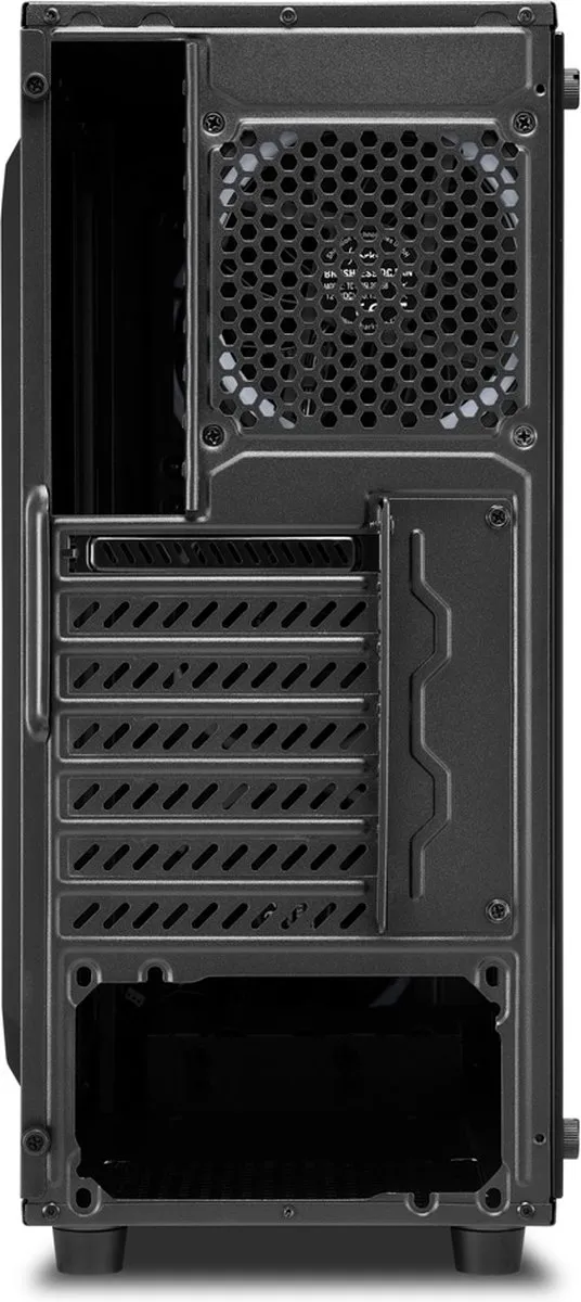 Sharkoon 4044951034840 ATX Semi-tower - 4 Ventilatoren - Zwart