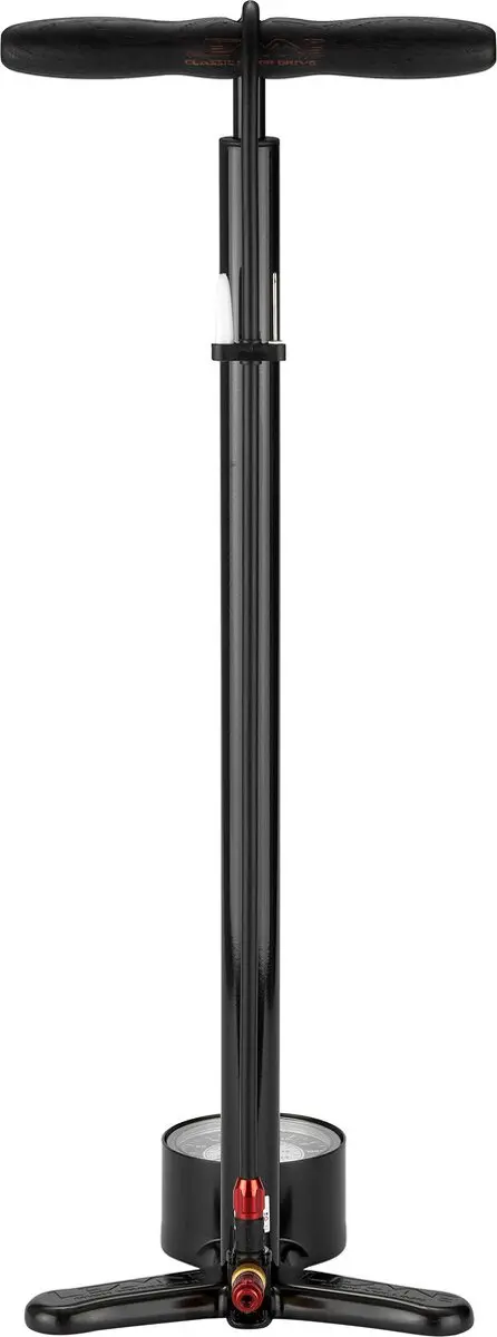 Lezyne Classic Floor Drive Vloerpomp Zwart - afbeelding 2 van 6