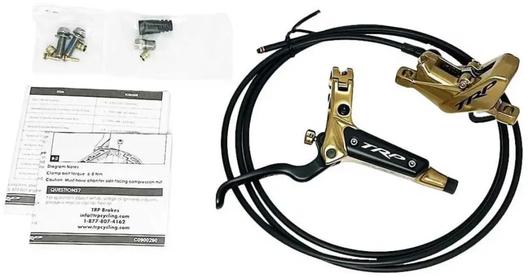 Trp Dh-r Evo Hd-m846 Achterrem Goud 1900 mm