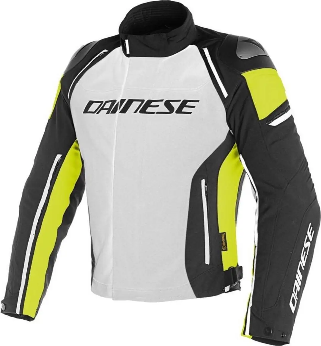 Dainese Racing 3 D-Dry Jas Zwart Zwart Wit
