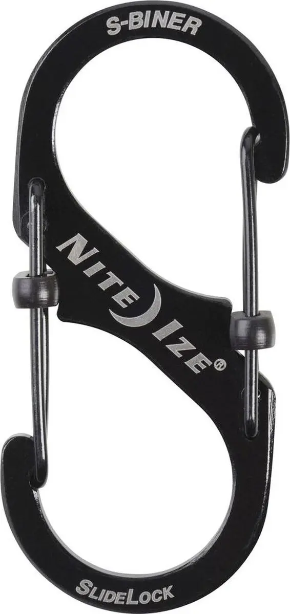 Nite Ize S-Biner #3 Slidelock Zwart - afbeelding 5 van 5