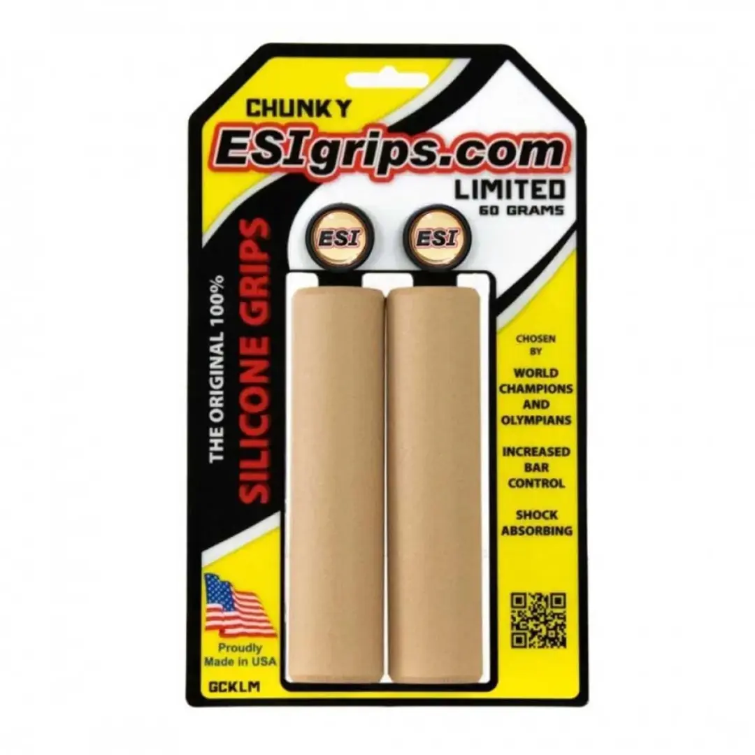 Esigrips ESI Grips Chunky fietshandvatten Tan - afbeelding 2 van 2