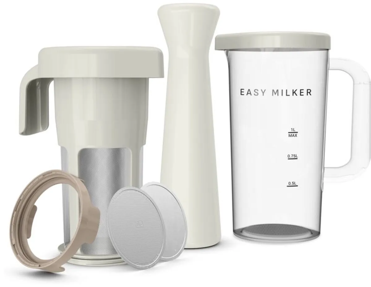 Tefal Easy Milker VZ700A Handmatige Melkmaker - 1L - Rise/Argile