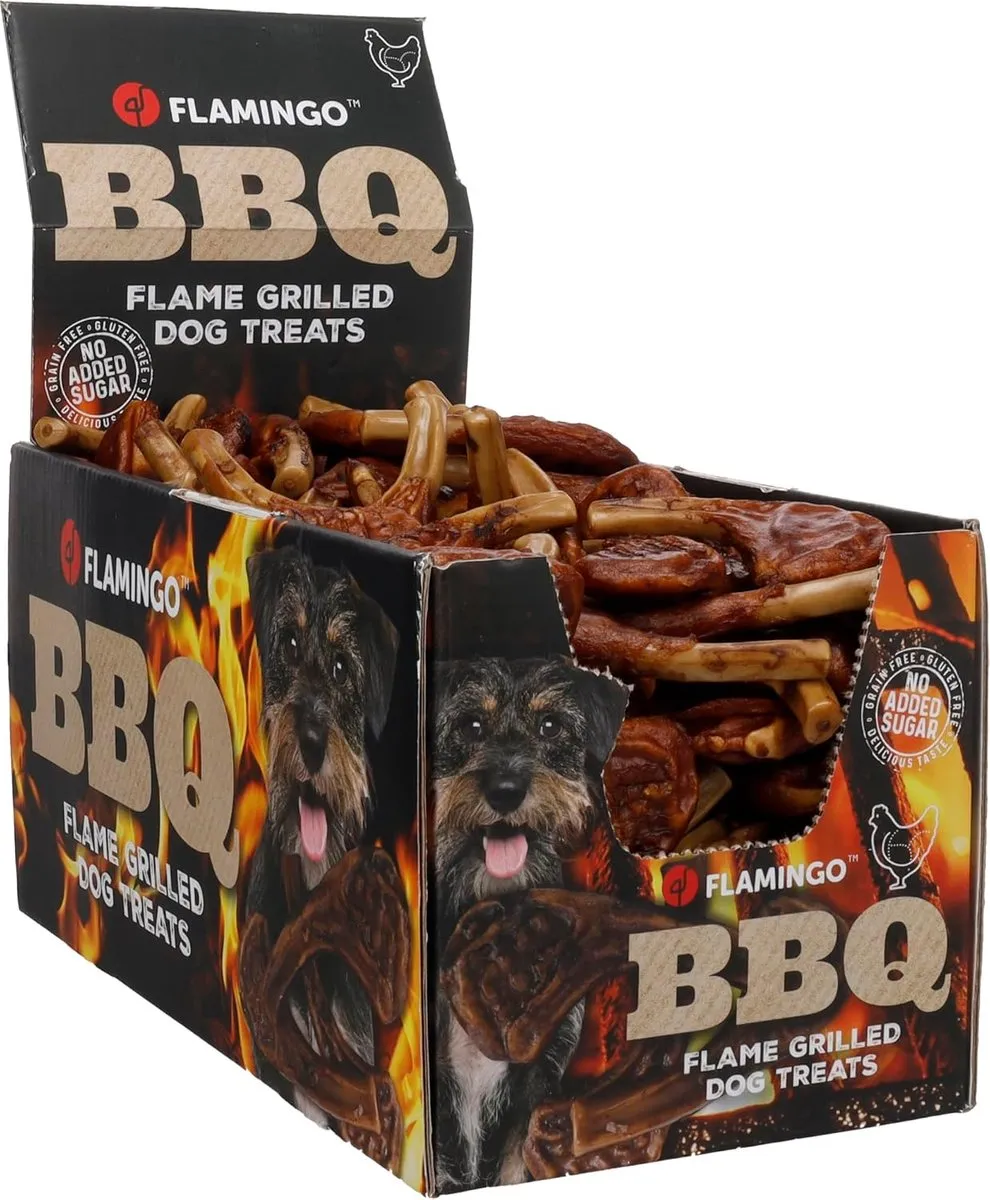 Flamingo BBQ Kotelet Hondensnack XS - 2 kg