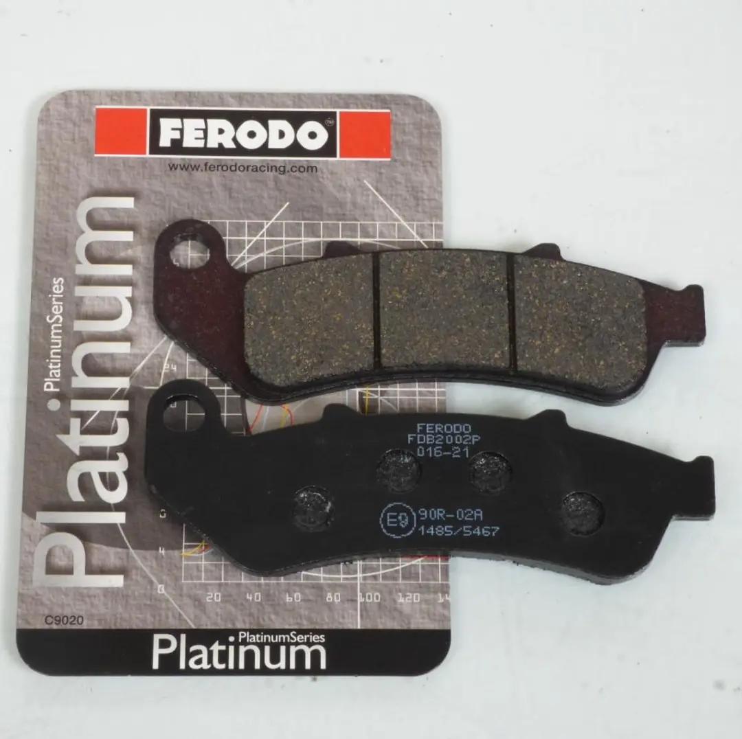 ferodo remblokje voor motor honda 1000 cbr 1996 tot 2000 sc24b / av / ar / fdb20