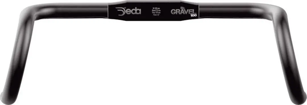 Deda Gravel100 Stuur 31.7mm - Zwart - afbeelding 2 van 5