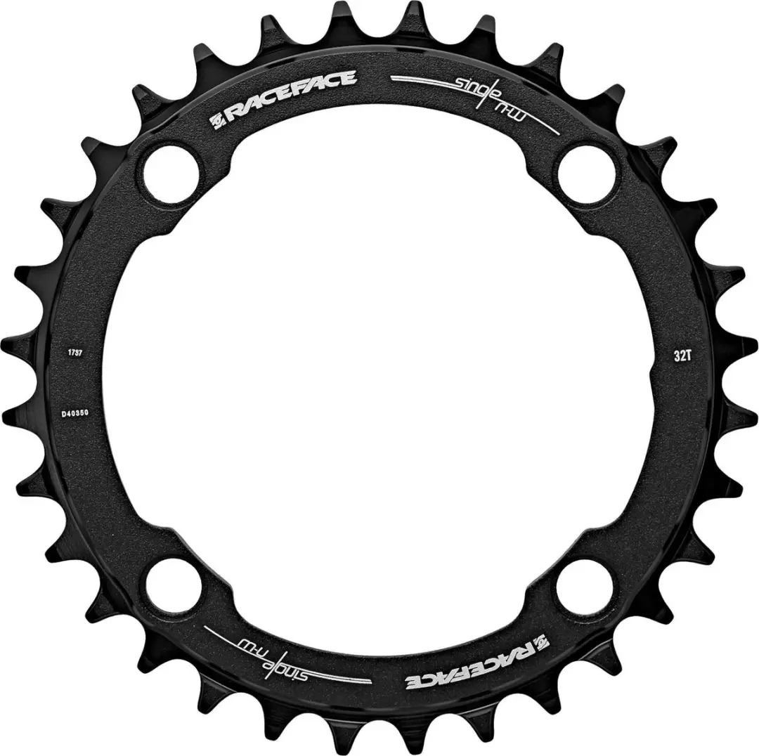 Race Face Narrow Wide Kettingblad 4-bouts 10/11/12-speed, black Uitvoering 36T