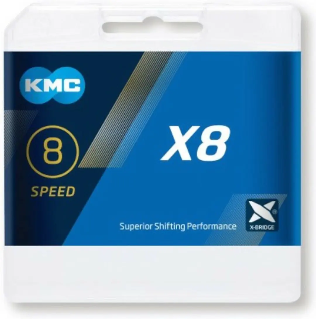 KMC X8 114-schakels fietsketting - afbeelding 4 van 6