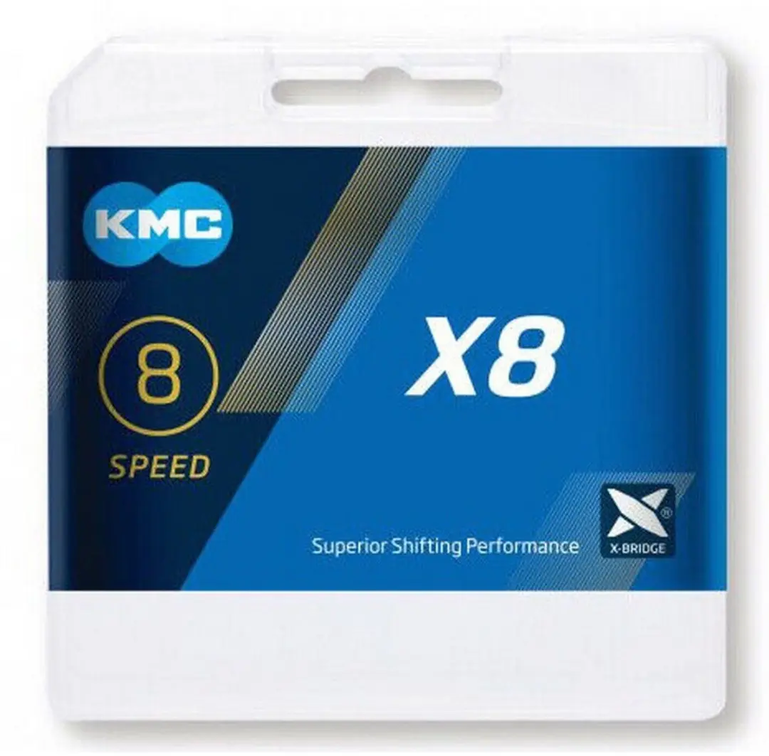 KMC X8 114-schakels fietsketting - afbeelding 2 van 6