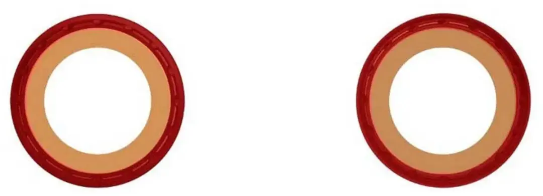 Rotor T4724 Trapaslagers - 24mm - 86.5/89.5/92mm - Rood - afbeelding 3 van 4