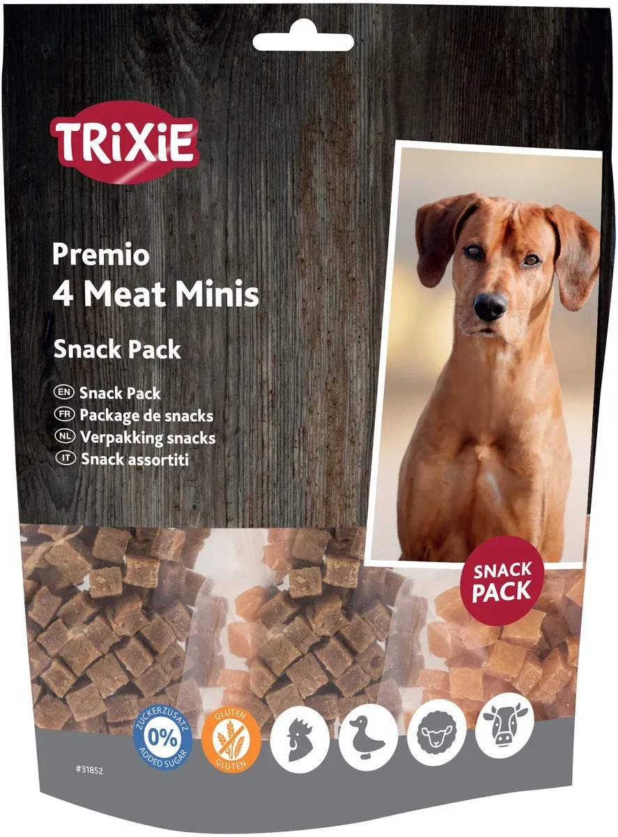 Trixie Premio 4 Meat Mini Hondensnacks - 4x100g - afbeelding 5 van 6