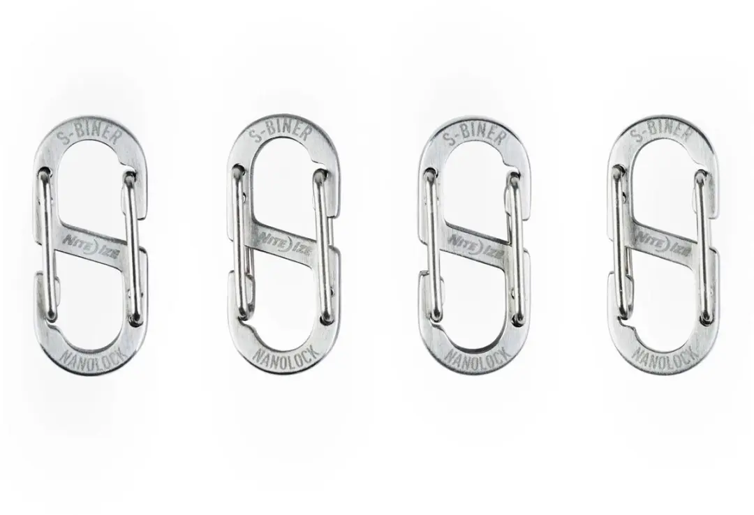Nite Ize S-Biner Karabijnhaak Nanolock 4-Pack - afbeelding 6 van 6
