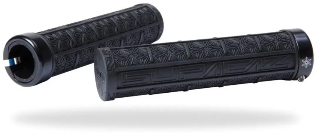 SUPACAZ Grizips Handvatten MTB Lock-on Zwart - afbeelding 2 van 2