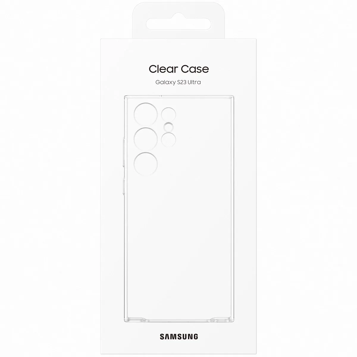Samsung Clear Cover EF-QS901CTEGWW - Transparant