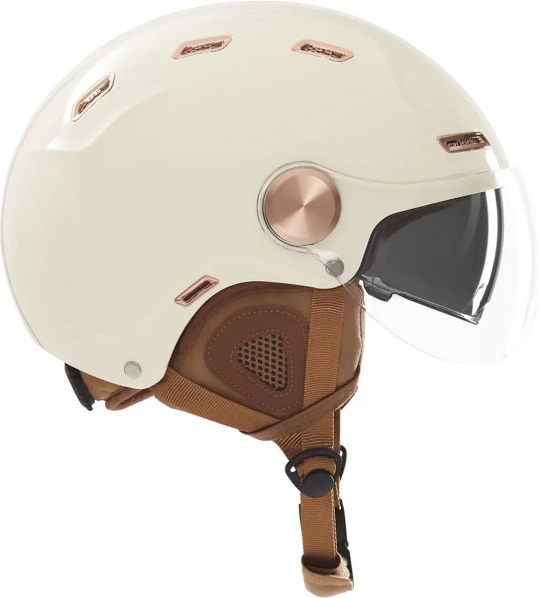 Nox Fietshelm E-Bike 2 CASQEEBIKE2CREME - Creme - L/XL - afbeelding 4 van 5