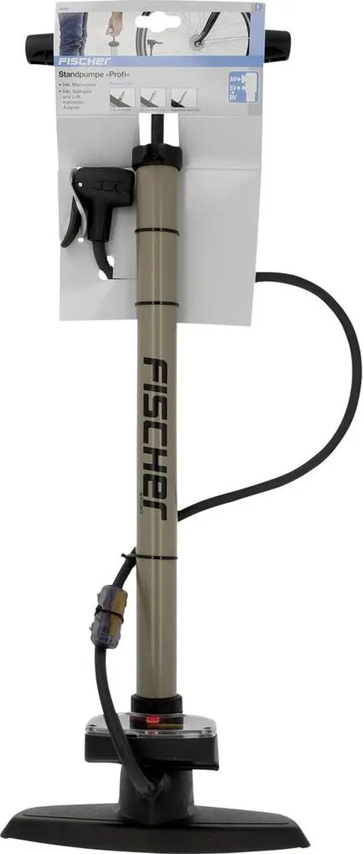 Fischer 85580 Staande fietspomp - afbeelding 3 van 6