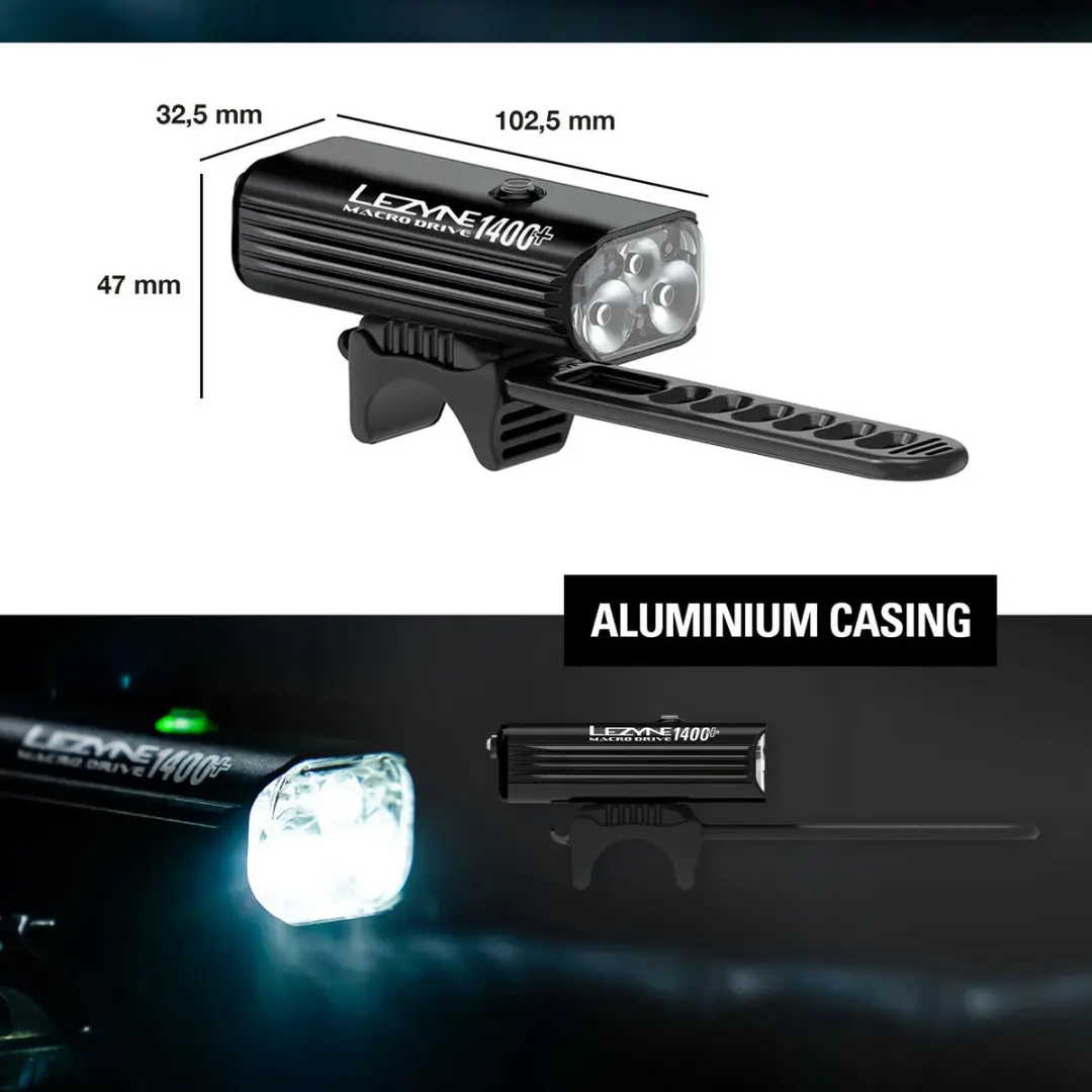 Lezyne Macro Drive 1300 XXL Fietslamp - afbeelding 4 van 6