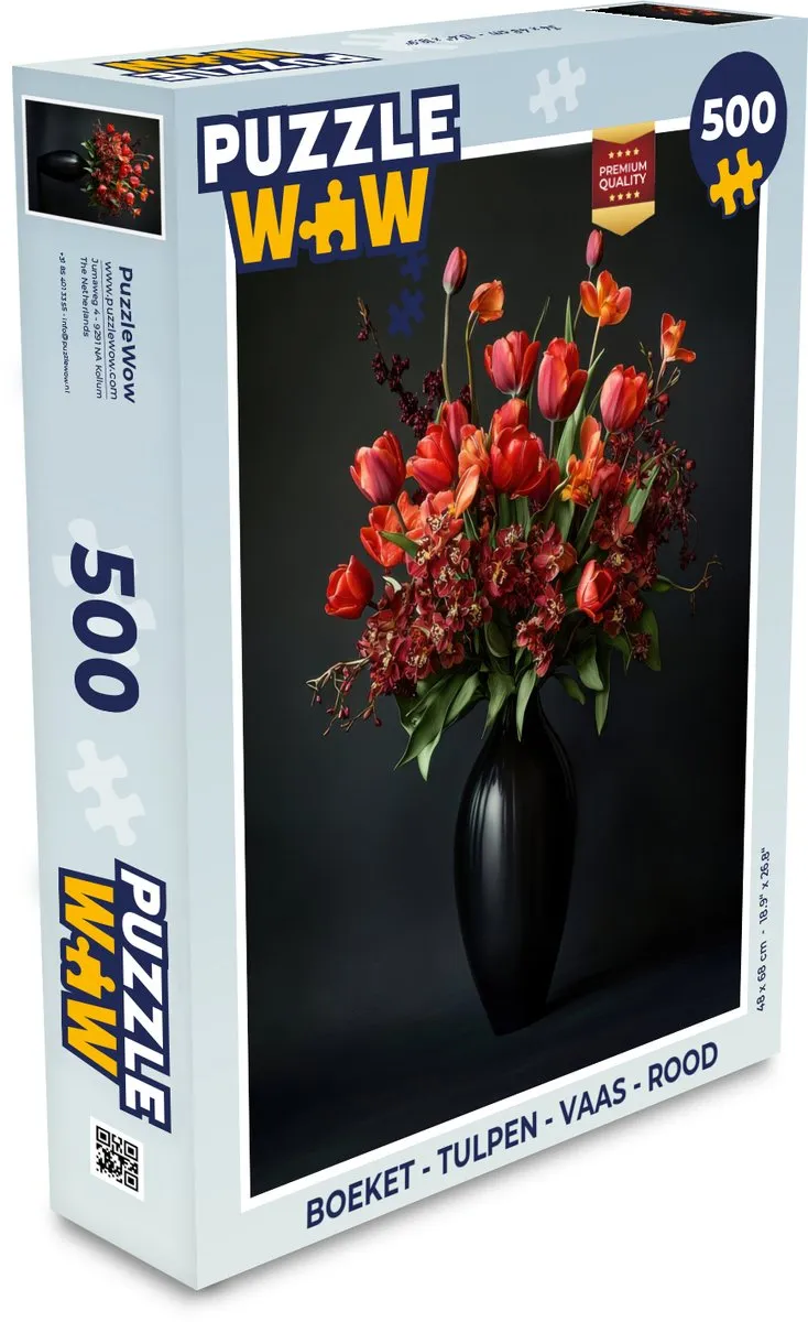 PuzzleWow Boeket Legpuzzel 500 Stuks