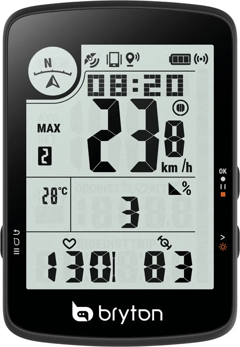 Bryton Rider 17E Fietscomputer