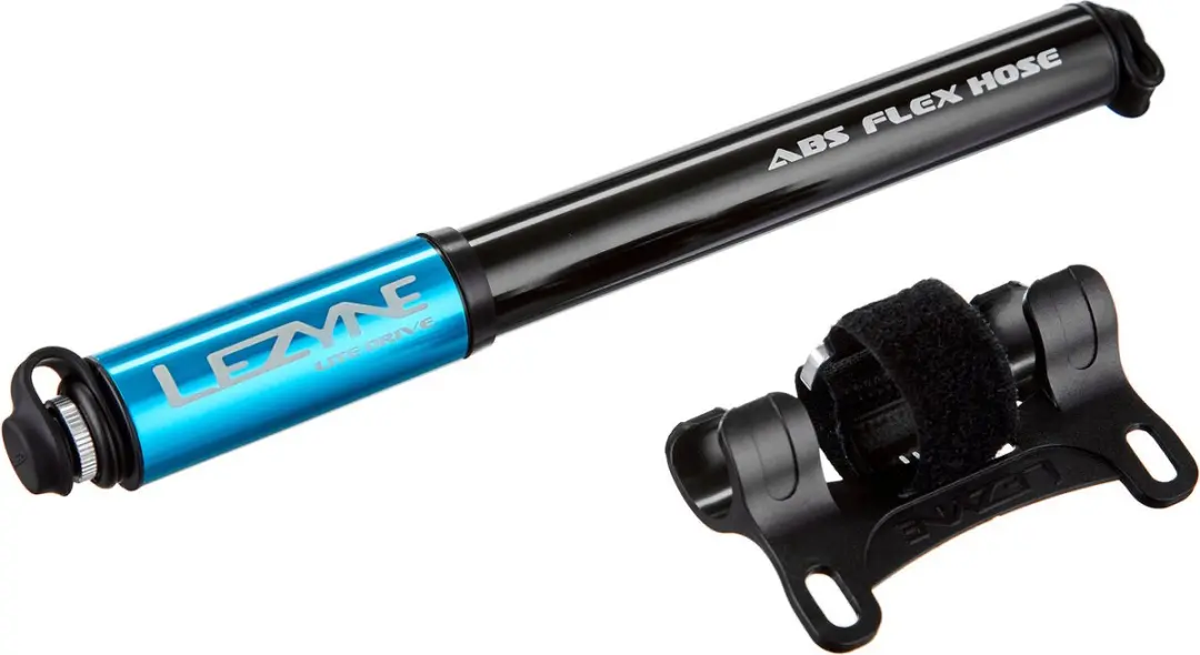 Lezyne Lite Drive Mini Pomp - Gloss Blauw - afbeelding 3 van 6