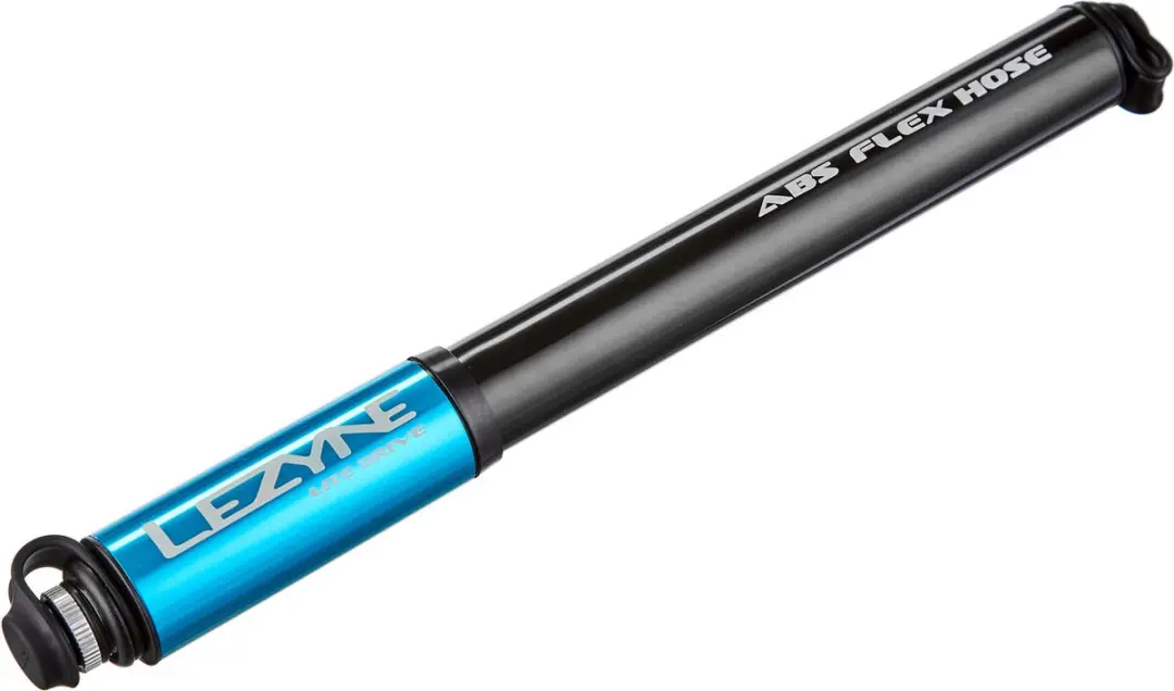 Lezyne Lite Drive Mini Pomp - Gloss Blauw - afbeelding 6 van 6