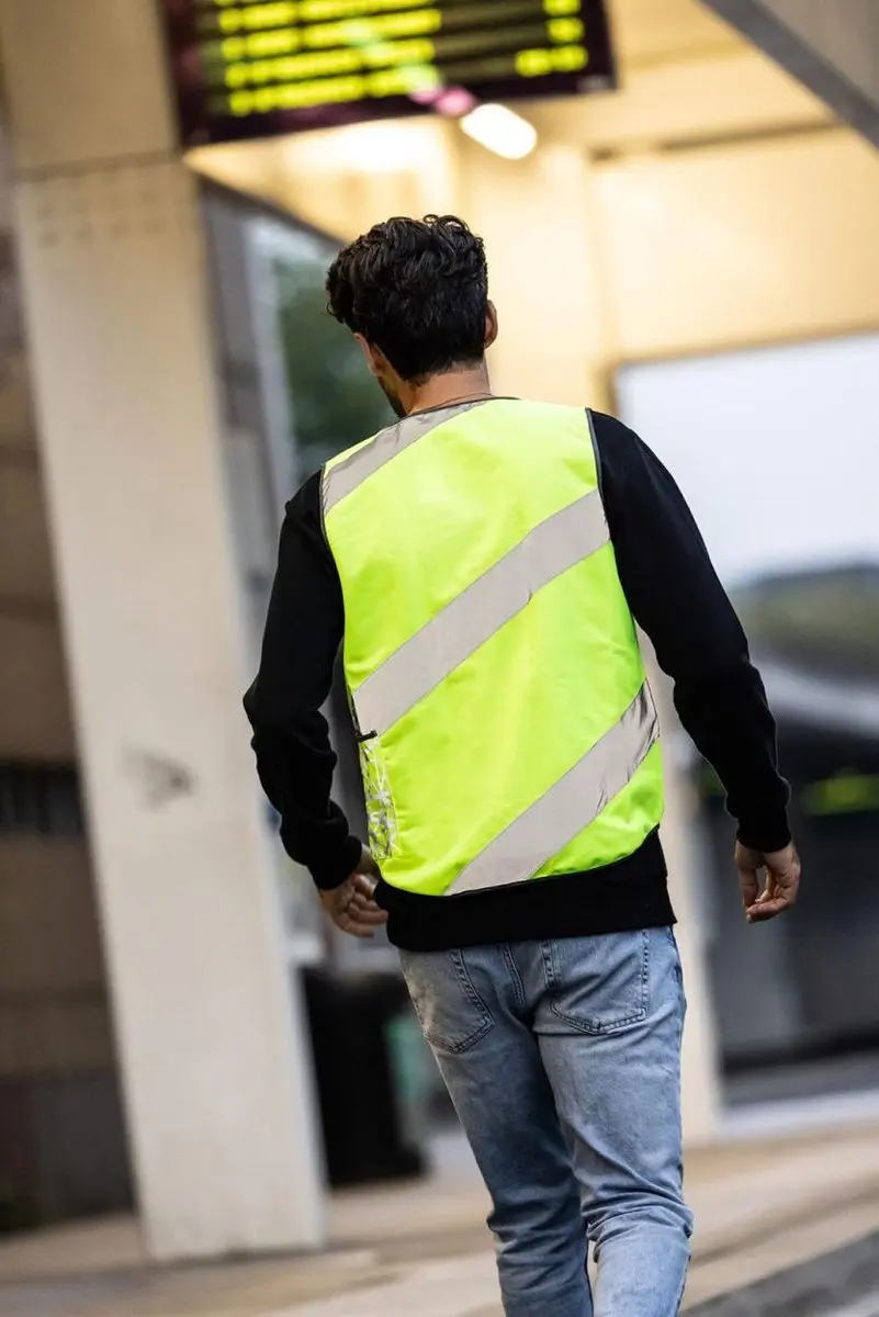 Wowow Roadie Reflecterend Vest Geel S - afbeelding 5 van 6