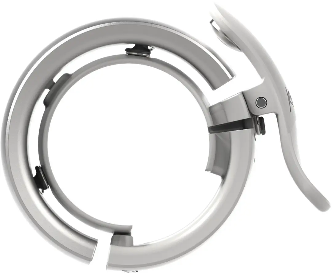 Knog Oi Prima Fietsbel - Grijs - Klein - afbeelding 5 van 6
