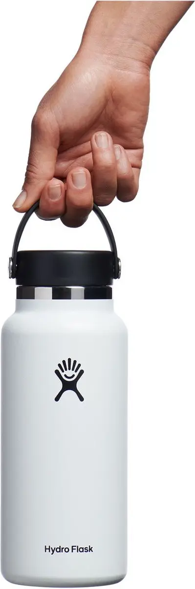 Hydro Flask Wide Mouth 946ml - Wit - afbeelding 2 van 6