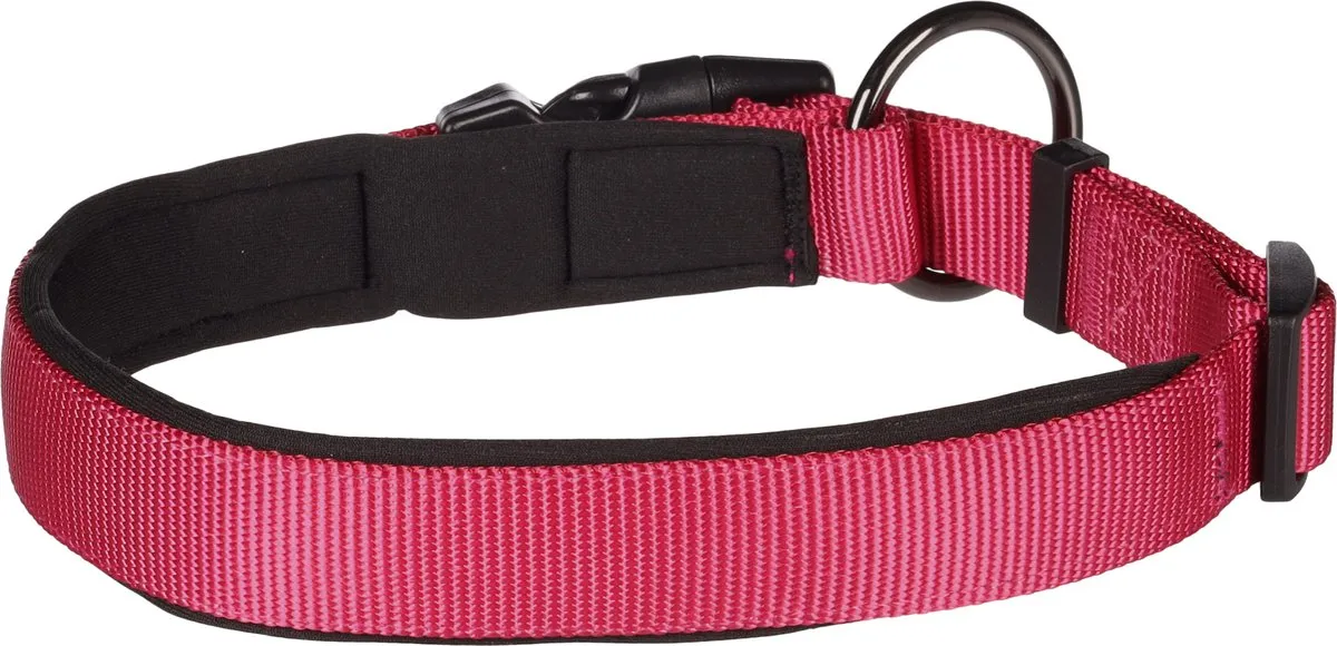 Flamingo Abbi Halsband - Kersenrood - L 50-55cm - afbeelding 2 van 2