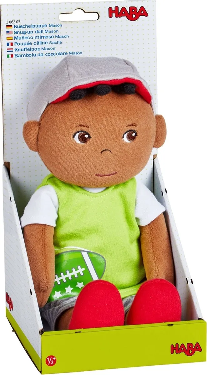Haba Mason Junior Knuffelpop 29cm